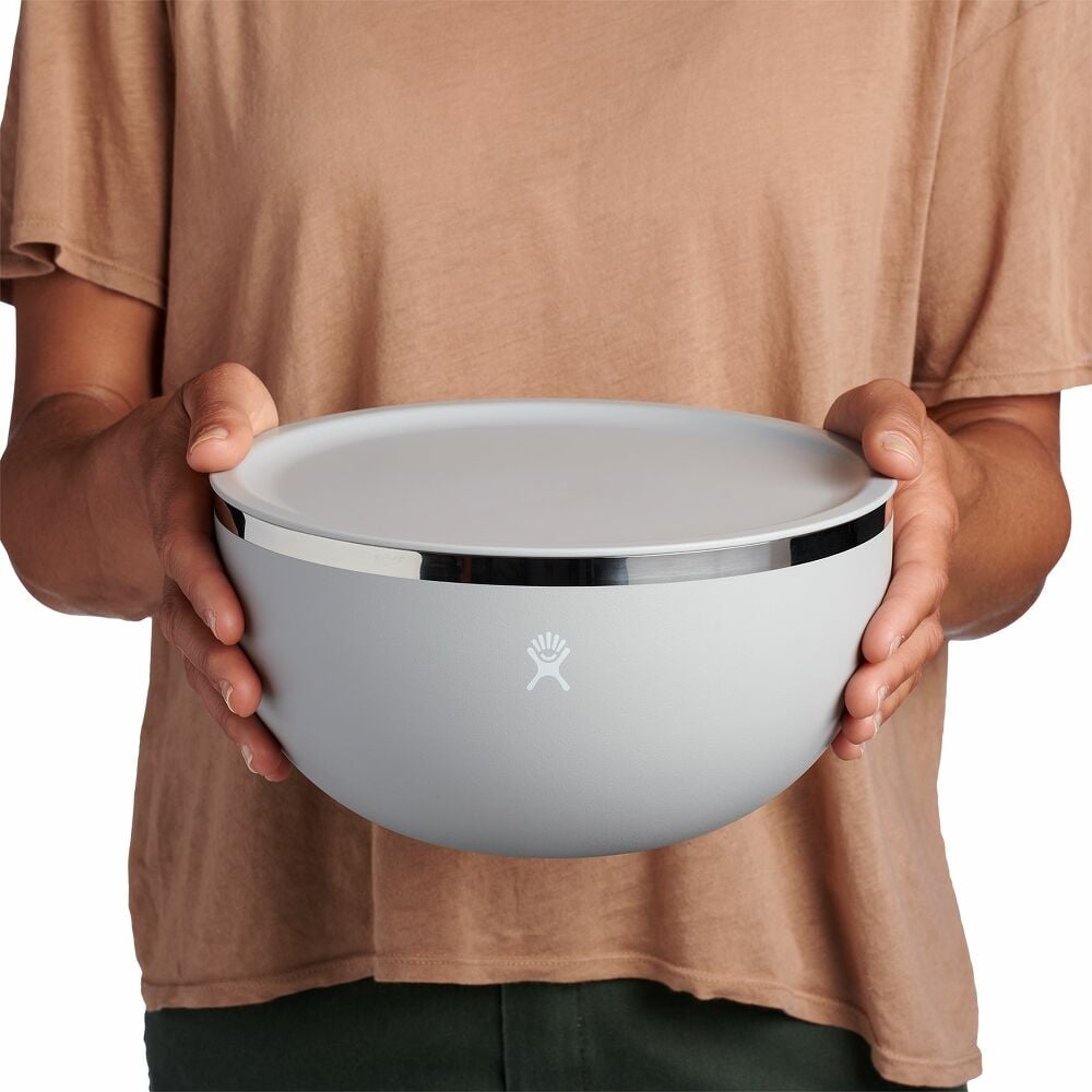 3 qt Serving Bowl with Lid - Birch
